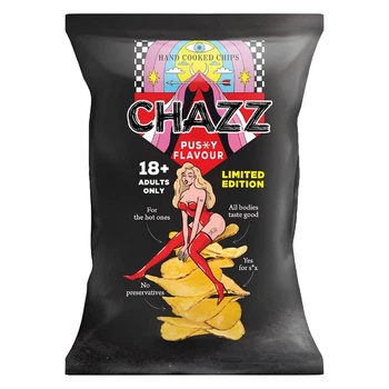 Чипсы Chazz Pussy Flavour Limited Edition 18+ 90 г
