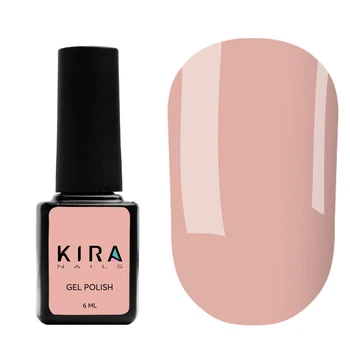 KIRA NAILS Гель лак №109 (темно-бежевий), 6 мл