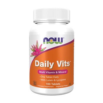 Витамины Daily Vits Multi Vitamin Mineral Now Foods 100 таблеток