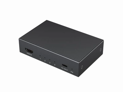 Розгалужувач HDMI сигналу Cablexpert , на 4 порти HDMI v. 1.4 (DSP-HDMI4K-4P-01)