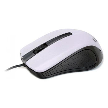 Оптична миша, USB інтерфейс, 1200 dpi, білий (MUS-101-W)