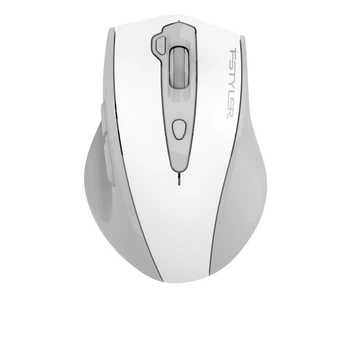 Миша бездротова безшумна A4Tech Fstyler , USB, колір білий (FG55S Plus (White))