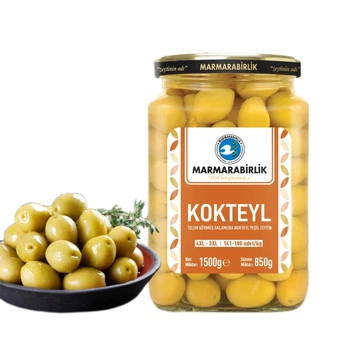 Зелені оливки Marmarabirlik KOKTEYL 400г