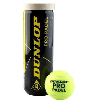 М'ячі для падел тенісу Dunlop PRO PADEL 3PET Жовтий one size (601673)