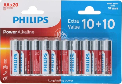 Батарейки Philips Power Alkaline LR6 АA 20 шт (R4850131820250)
