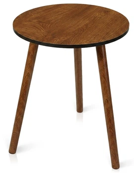 Stolik kawowy Trends 4 You okrągły 40 x 40 x 41 cm brązowy 568180 (8721037596510)