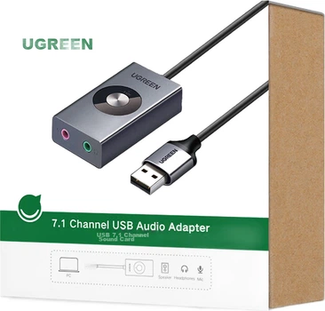 Звукова карта UGREEN 50711 7.1-канальный объемный звук