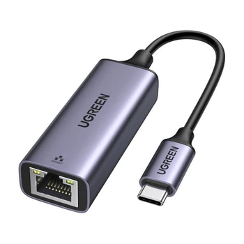 Сетевой адаптер Ugreen USB Type-C / 5 Гбит/с Ethernet (RJ45)