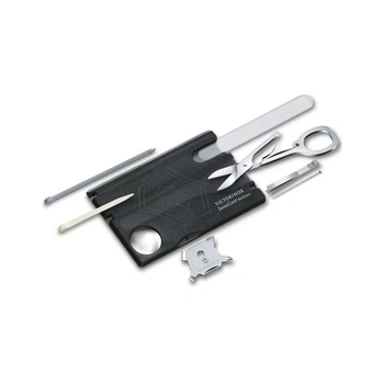 Мультитул Victorinox SwissCard NailCare Transparent Black (0.7240.T3)