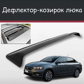 Спойлер дефлектор на люк Fiat Tipo Фиат Типо козырек крыши