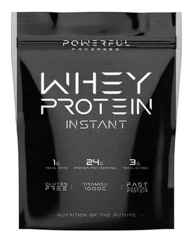 Протеїн 100% Whey Protein, 1 кг Тірамісу Powerful Progress 000286256