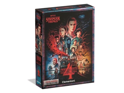 Пазл Дивні Дива 4 (Stranger Things), Clementoni, 1000 елементів