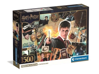 Пазл Гарри Поттер (Harry Potter), Clementoni, 1500 элементов