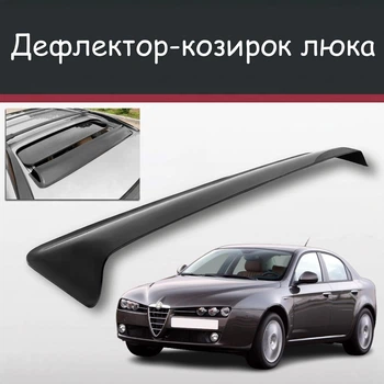 Спойлер дефлектор на люк Alfa Romeo 159 Альфа Ромео 159 козырек крыши