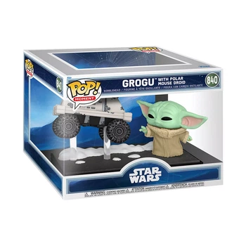 Фігурка Funko POP! Star Wars Ґроґу і ремонтний дроїд MSE-6 (90813)