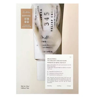 Dr.Althea 345 Relief Cream Mask — Відновлювальна тканинна маска з кремовою есенцією — 345 Relief Cream Mask 25 г 1 шт