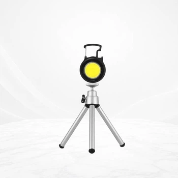 Акумуляторний LED-ліхтарик Oscar YT-877 Type-C 500 лм, 650 мАг, 4 режими, магніт та кріплення на кепку + штатив