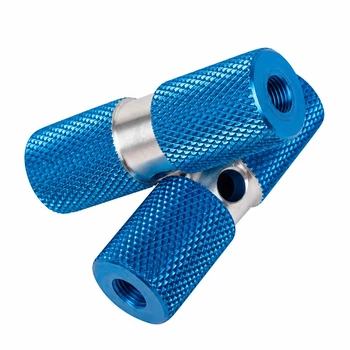 Пеги Duuti для BMX и трюкового самоката, M10, 70 мм, алюминиевые, синие, 2 шт.