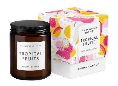 Ароматична свічка Mr.SCRUBBER Tropical Fruits 225 мл