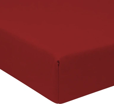 Простынь на резинке MirSon Soft Elegance №19-1655 Garnet 160х190 см (2200010917802)