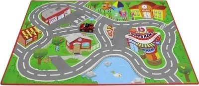 Mata do zabawy BB Junior Ferrari Junior City 85007 (4893998850070)