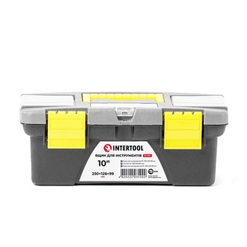 Ящик для інструменту 10" 250*126*99 мм INTERTOOL BX-0310