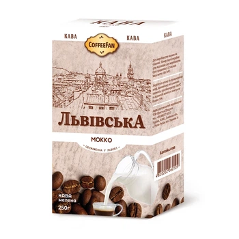 Кава мелена Львівська Мокко 250г