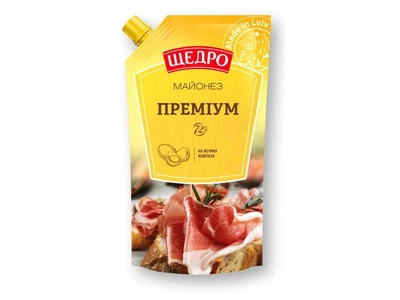 Майонез ЩЕДРО Преміум 300г 72% д/п