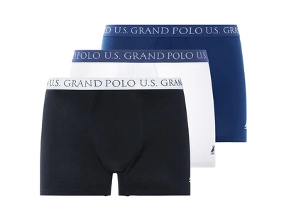 Трусы-боксеры набор 3 шт. для мужчины Livergy U.S. Grand Polo 464526-1 XXL Комбинированный