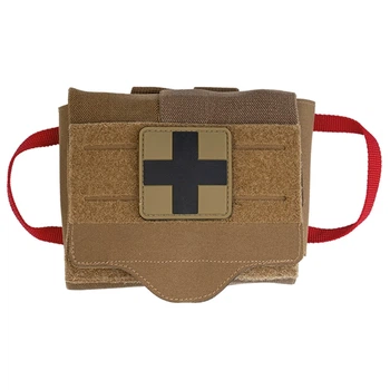 Підсумок-аптечка Mil-Tec Зі швидким скидом IFAK Quick Draw Pack First Aid Kit Coyote 13491119 (M-T)