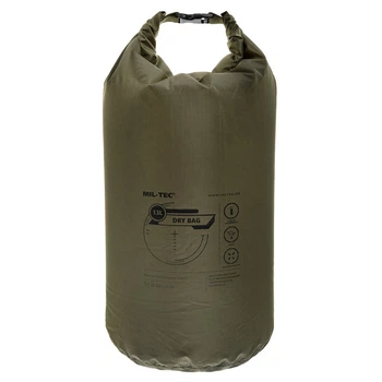 Сумка гермомешок Mil-Tec водонепроницаемый Drybag Waterproof Bag 13Л Olive 13878101-13 (opt-M-T-9124M-T)