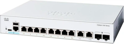 Коммутатор управляемый уровня 2 Cisco Catalyst 1200 (C1200-8T-E-2G)