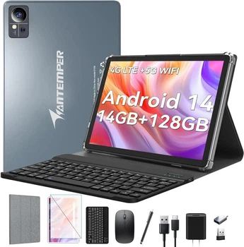 Планшет 10'' Full HD ANTEMPER D106 8+6/128Gb 4G 2-SIM 8-ядер Android 15 8000 mAh Серый (102337502) b1 - Уценка