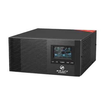 Інвертор Kraft KRF-AVR800VA/640W-12V, правильна синусоїда