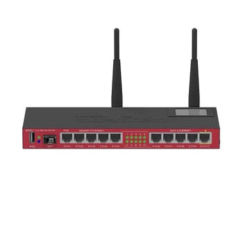 Маршрутизатор MikroTik RB2011UiAS-2HnD-IN 11-портовый Wi-Fi 4