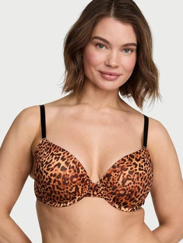 Бюстгальтер с косточками Victoria's Secret 522921940 34C Леопардовый (1162311133)