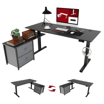 Компьютерный стол SANODESK, с электрической регулировкой высоты, 160 × 70 см