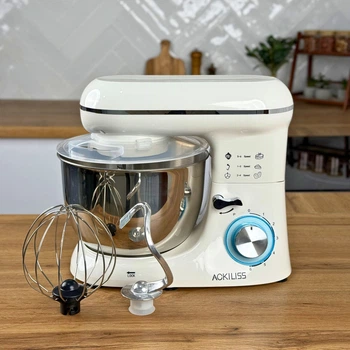Тестомес стационарный ACKILISS ACL-95753W 1300 Вт, 5 литров