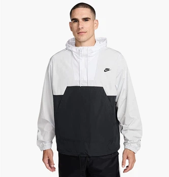 Куртка мужская Nike Marina Anorak Pullover S Черно-белый HJ1957-025