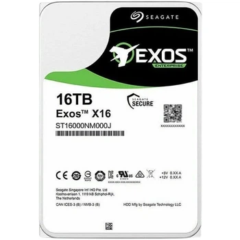 Жесткий диск Seagate Exos X18 16Tb 7200 об/мин SATA 6 Gbit/s (ST16000NM000J) - Б/У