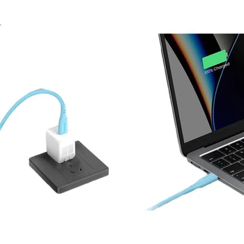 Кабель швидкої зарядки Philips Type-C Dual-Head PD100W, сумісний з iPad, Apple 17/16, ноутбуками та телефонами Huawei 1627