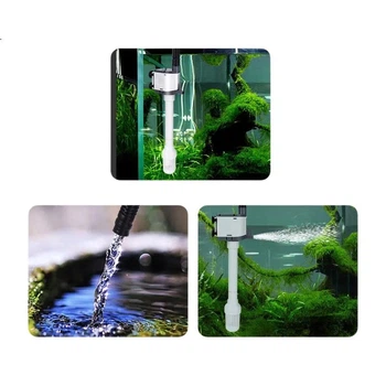 Фільтр для акваріума Jingye JY-915 12 Вт, кисневий занурювальний насос для акваріума 60 см