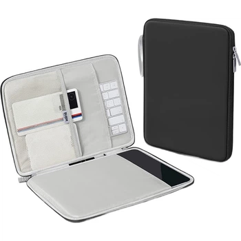 Чехол для планшета iPad Biyoumei, защитный чехол для 11-дюймового планшета, сумка для хранения аксессуаров для планшетов Apple и Huawei, черный.