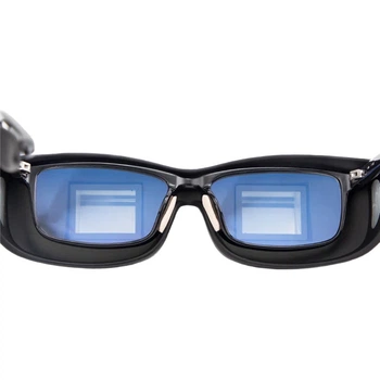 DRATRA Lazy Glasses — многофункциональные очки для чтения и просмотра телевизора в откидном положении, с зеркальным отражателем, сверхлегкие, плоские, для просмотра часов и других телепередач.
