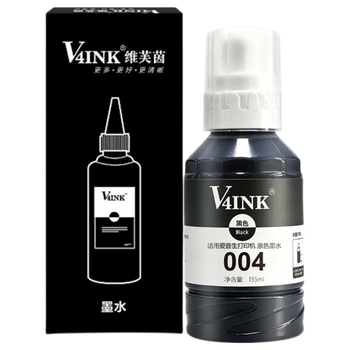 Чорнило для принтера V4INK Epson 004 пігментне 135 мл для Epson L3258 L3251 L3158 L3255 L3219