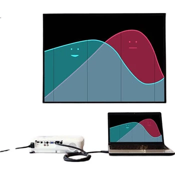 Кабель HDMI DTECH версии 2.0, цифровой видеокабель высокой четкости 4K60 Гц, подходит для подключения ноутбуков, телеприставок к телевизорам и проекторам, для инженерных работ, 5 метров DT-H006