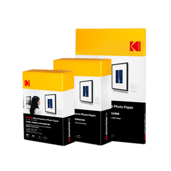 Глянцевий водонепроникний фотопапір KODAK Kodak Collector Grade RC A4 для струменевого друку 250 г, високоякісний, стійкий до подряпин, міцний папір для друку, 20 аркушів 9891-821
