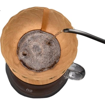 Ручна кавоварка CLITON Pour-Over Coffee Dripper з фільтр-кошиком, підходить для 1-4 порцій, домашнє використання, CL-CF08
