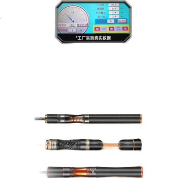 Удилище HISTAR Butterfly Micro Fuji Rod 1.68m UL Water Drop для левшей, с корейскими направляющими + подарочный набор