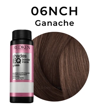 Фарба для волосся тон в тон без аміаку з ефектом кондиціонера Redken Shades EQ Gloss Bonder Inside тон 06Nch Ganache